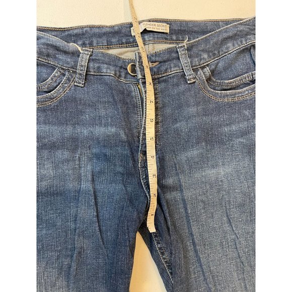 Lee Womens Jeans Slender Boot Cut Secret Lower On The Waist Blue Size W32 - Picture 5 of 10
